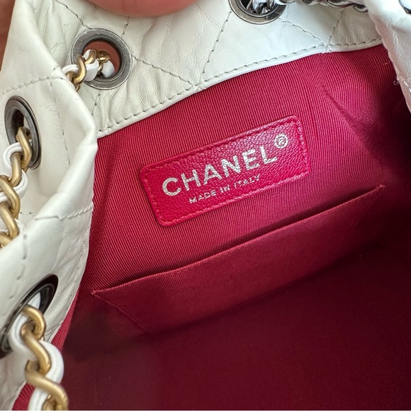 AUTHENTIC CHANEL Gabrielle Small Leather Backpack - Picture 11 of 13